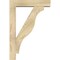 Ekena Millwork Funston Block Rough Sawn Bracket w/ Offset Brace, Douglas Fir, 6"W x 26"D x 38"H BKT0604X26X38FST05RDF - alternate 4